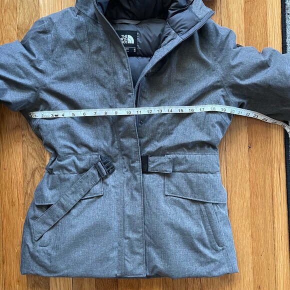 North Face Hyvent Goose Down Belted Jacket Medium (Womens) - Picture 5 of 13